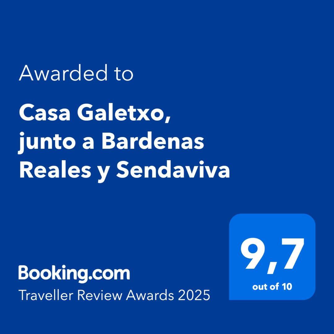 Casa Galetxo, Junto A Bardenas Reales Y Sendaviva Villa Valtierra Exterior photo
